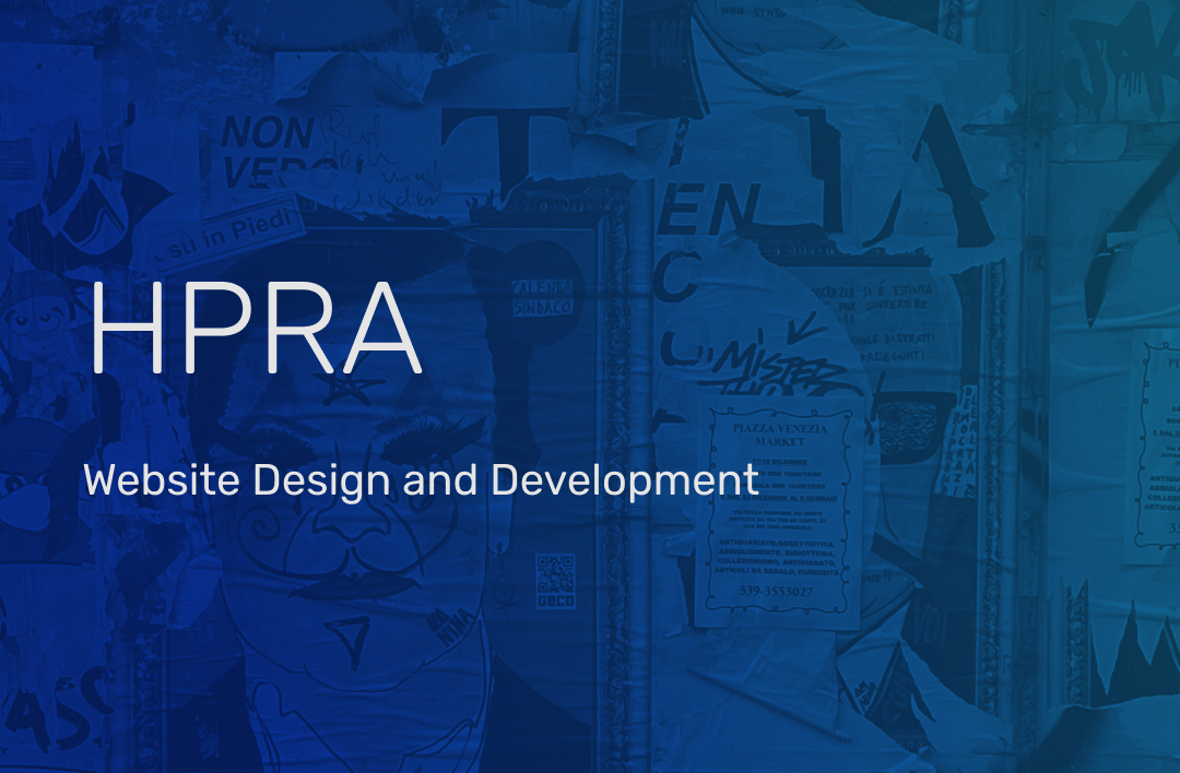 Redesigning the HPRA's online presence 