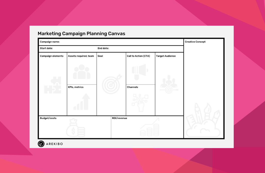 Marketing campaign planner canvas whitepaper