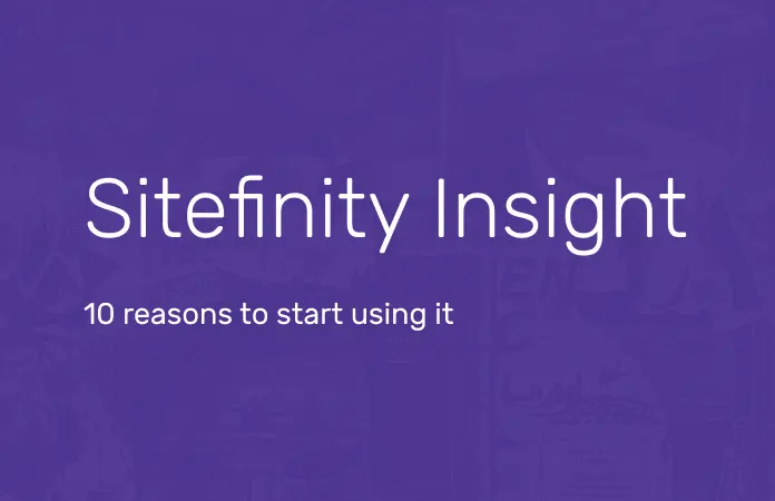 Sitefinity Insight