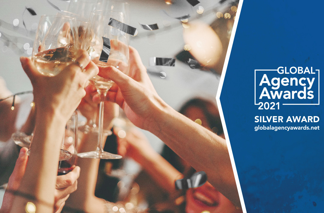 Global Agency Awards 2021 Silver Award Global Agency Awards 2021 Silver Award