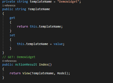 Code snippet