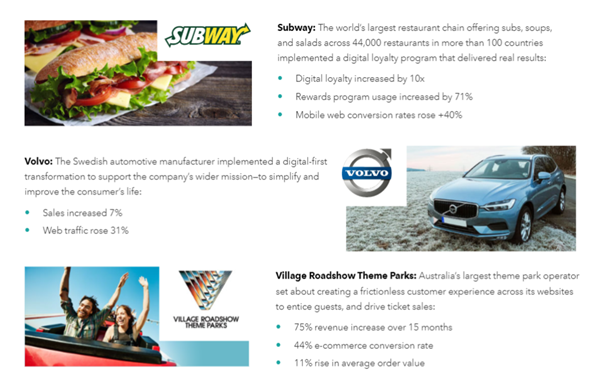 Subway, Volvo and Village Roadshow Theme Parks brands